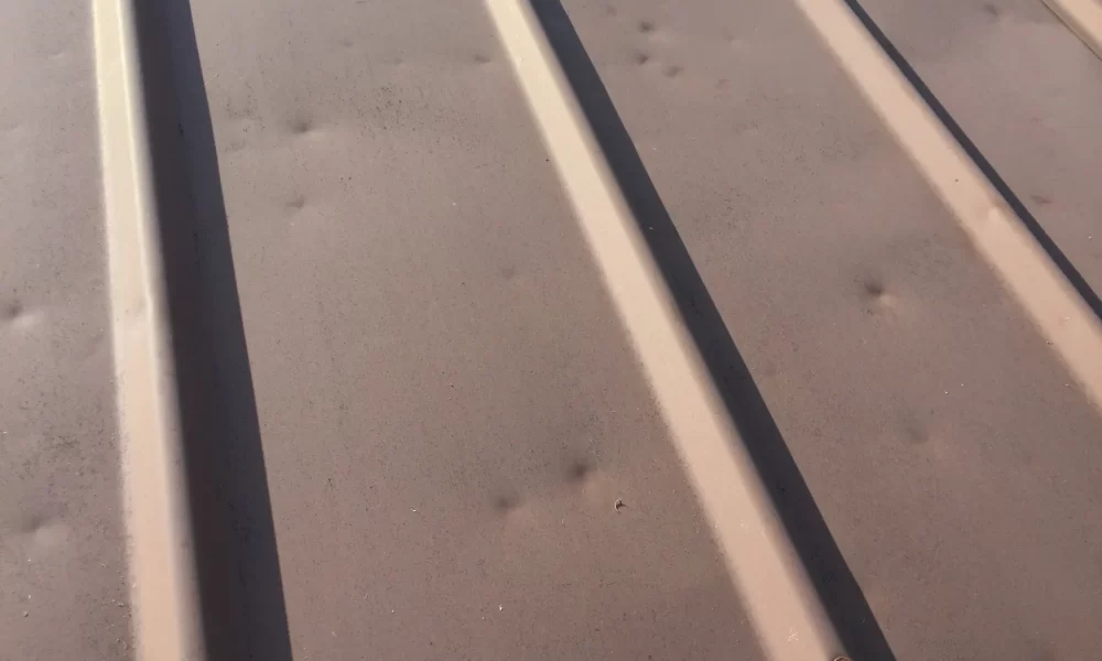 Metal Roof Hail Impact