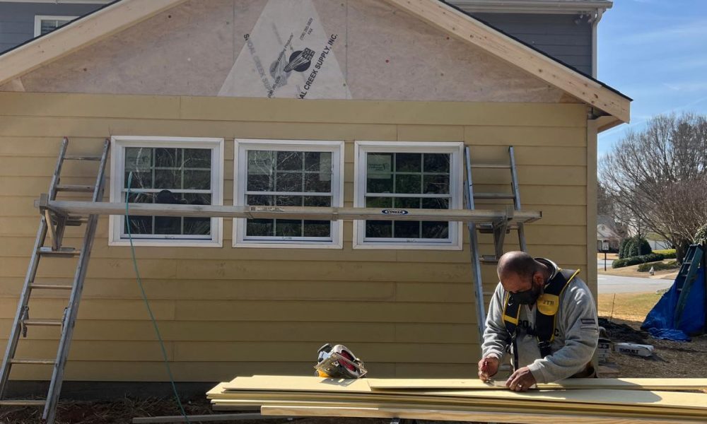 Siding and painting (2)