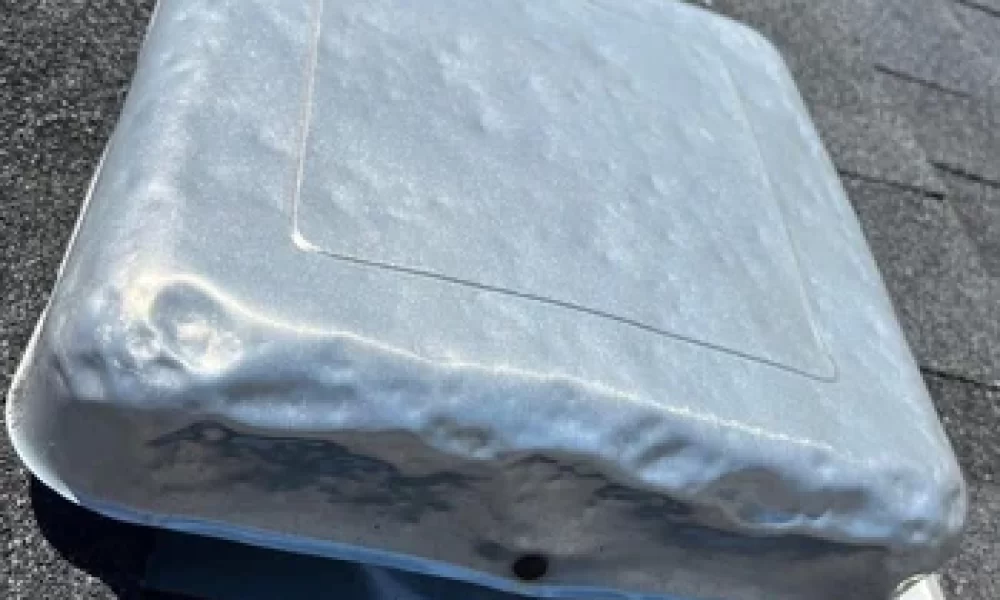 Turtle Back Hail Impact